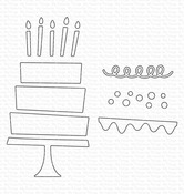 Birthday Cake Die-namics - My Favorite Things