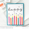 Happy Birthday Candles Clear Stamps - My Favorite Things