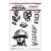 Seeing Is Believing Cling Stamps - Dina Wakley Media