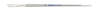 Silverwhite Long Handle 1/2 Inch Angle - Silver Brush Limited