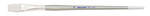 Silverwhite Long Handle Flat 10 - Silver Brush Limited