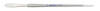 Silverwhite Long Handle Filbert 8 - Silver Brush Limited