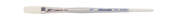 Silverwhite Short Handle 1/2 Inch Stroke - Silver Brush Limited