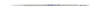 Silverwhite Long Handle Filbert 0 - Silver Brush Limited