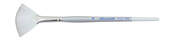 Silverwhite Short Handle Fan 6 - Silver Brush Limited