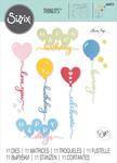 Balloon Occasions Thinlits - Sizzix