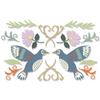Bird & Blossoms Thinlits - Sizzix