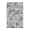 Mark Making Hearts 3D Textured Impressions Embossing Folder - Sizzix