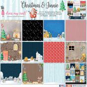 Christmas & Jinnie 12x12 Paper Pad - Dress My Craft