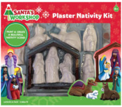Santa's Workshop Nativity Kit - Colorbok - PRE ORDER