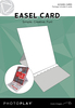 A2 Easel Cards - White - Photoplay