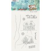 Snowy Houses Clear Stamps - Studio Light