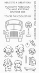 YUZU School Is Cool Stamp - My Favorite Things