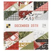 December 25th 6x6 Paper Pad - Die Cuts With A View - PRE ORDER