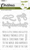 Nr. 44, Christmas Wonderful Sentiments - Studio Light Essentials Stamp & Die Set