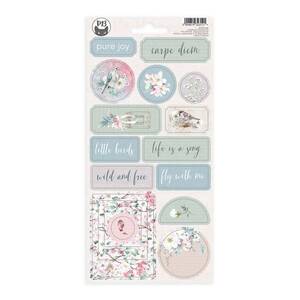 #02 Chipboard Stickers - Birdhouse - P13