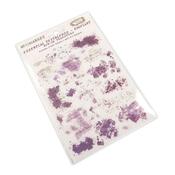 Eggplant Essential Text Blends Rub-On Transfers - 49 And Market