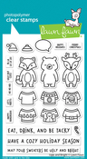 Ugly And Bright Clear Stamps - Lawn Fawn