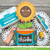Magic Iris Sunflower Add-On Dies - Lawn Fawn