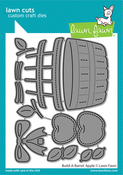 Build-A-Barrel Apple Lawn Cuts - Lawn Fawn