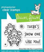 Snow One Like You Stamp Set - Lawn Fawn