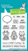 Say What? Holiday Critters 3x4 Stamp Set - Lawn Fawn