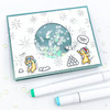 Snowball Fight 4x6 Stamp Set - Lawn Fawn