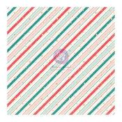 Candy Cane Lane Single-Sided Acetate Paper - Prima