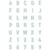 Alphanumeric Thinlits Die Tile - Sizzix