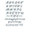 Scripted Alphabet Thinlits Dies - Sizzix