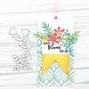 Spring Bloom Sentiments Clear Stamps Set - Sizzix