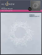 Mistletoe Wreath 3D Embossing Folder - Altenew