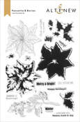 Poinsettia & Berries Stamp Set - Altenew