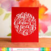 Brush Lettered New Year Die - Waffle Flower Crafts