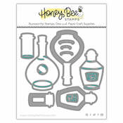 Perfect Potions Shaker Jars Honey Cuts - Honey Bee Stamps