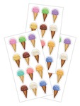 Ice Cream Cones Stickers - Paper House