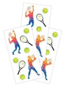 Tennis Players Stickers - Paper House