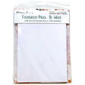 White Memory Journal Foundations Pages B - 49 And Market - PRE ORDER