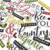 Vintage Artistry Countryside Chipboard Word Set - 49 And Market