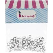 Assorted Water Droplet Embellishments - Dress My Craft