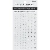 Silver Mix Color Essentials Gems - Spellbinders