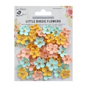 Pastel Palette - Little Birdie Beaded Blooms 50/Pkg