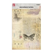 Butterfly Chronicle - Little Birdie Decoupage Paper A4 4/Pkg