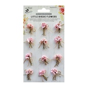 Pearl Pink - Little Birdie Paper Bouquet 12/Pkg