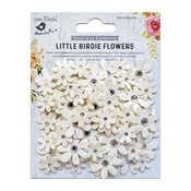 Moon Light - Little Birdie Sparkle Florettes Paper Flowers 60/Pkg
