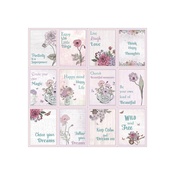 Botanical Garden - Little Birdie Cardstock Pack 6"X6" 24/Pkg