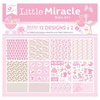 Baby Girl - Little Birdie Little Miracle Cardstock Pack 6"X6" 24/Pkg