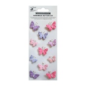 Butterflies Fairy Sparkle - Little Birdie Pearl Sticker Embellishment 11/Pkg
