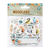 Woodland Stories - Little Birdie Woodland Stories Ephemera Embellishment 66/Pkg