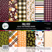 Fall Fest 12x12 Patterned Paper - Catherine Pooler